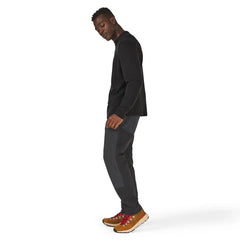 Santiam Waffle LS Tee Black - M
