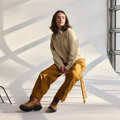 Women's DWR Wool/Cotton Sweater Castle Wall