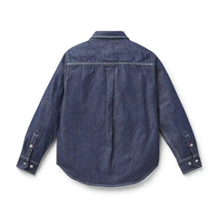 Women's Larch Mt Denim Shirt Dark Wash Indigo