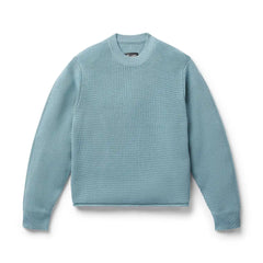 Women's DWR Wool/Cotton Sweater Stone Blue