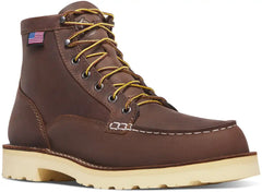 Bull Run Moc Toe 6" Brown Heel