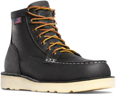 Bull Run Moc Toe 6" Black ST