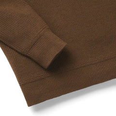Men's DWR Wool/Cotton Sweater Dark Earth