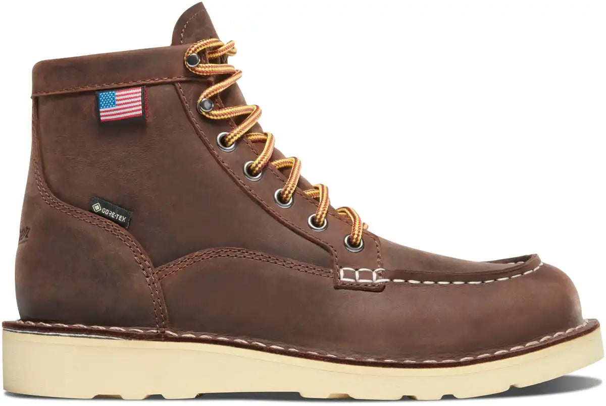 Bull Run Moc Toe 6" Brown GTX W