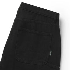 Men's Kenton Double Knee Pants Herringbone Black