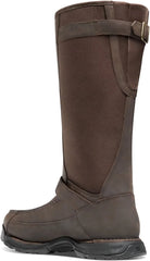 Sharptail Snake Boot 17" Dark Brown