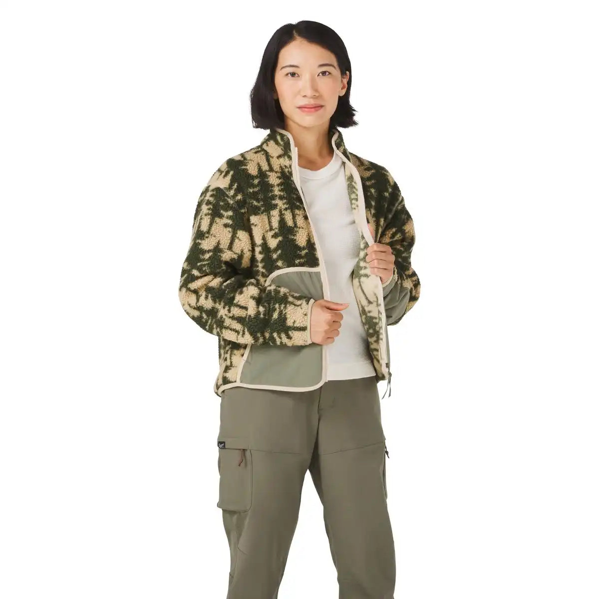 Wolf Creek Sherpa Jacket Douglas/Safari