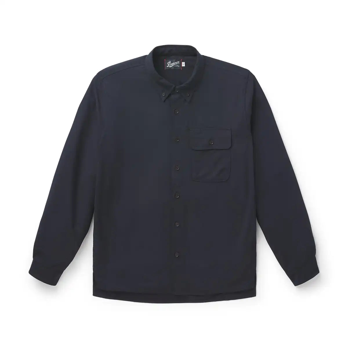 Men's Summer Wool LS Trail Shirt Dark Navy