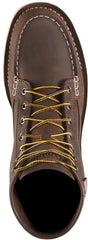 Men's Bull Run Moc Toe 6" Brown Heel ST