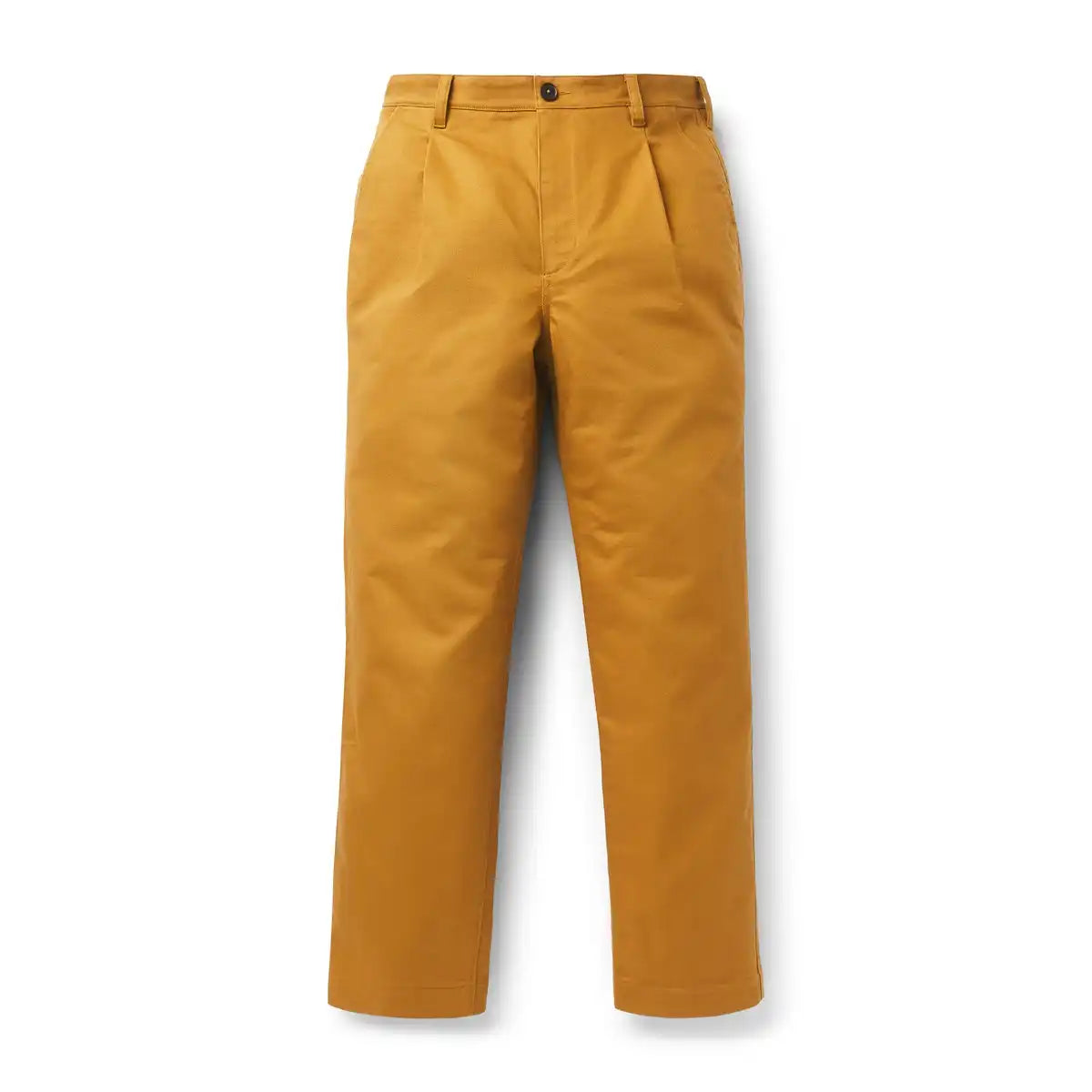 Men's Pleated Forager Pants Golden Brown