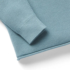 Women's DWR Wool/Cotton Sweater Stone Blue