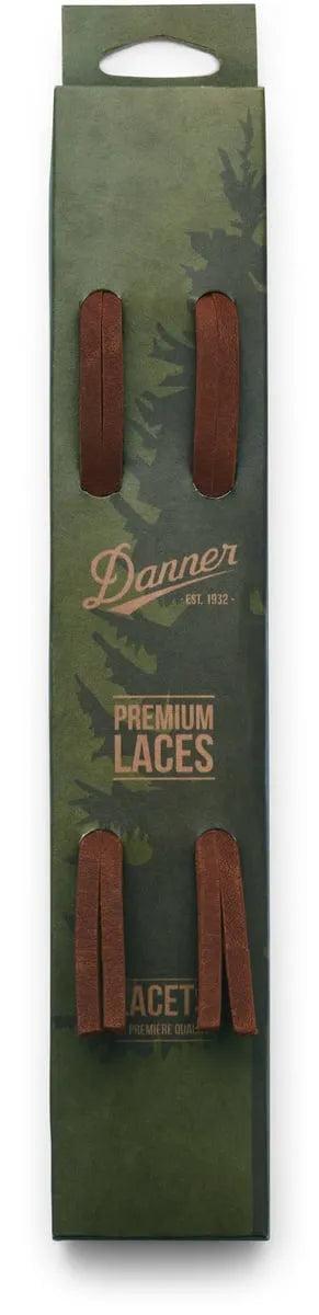 Danner Leather Laces Red Brown