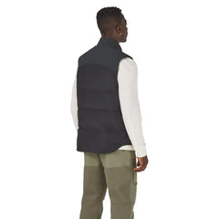 Zigzag Down Vest Black