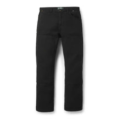 Men's Kenton Double Knee Pants Herringbone Black