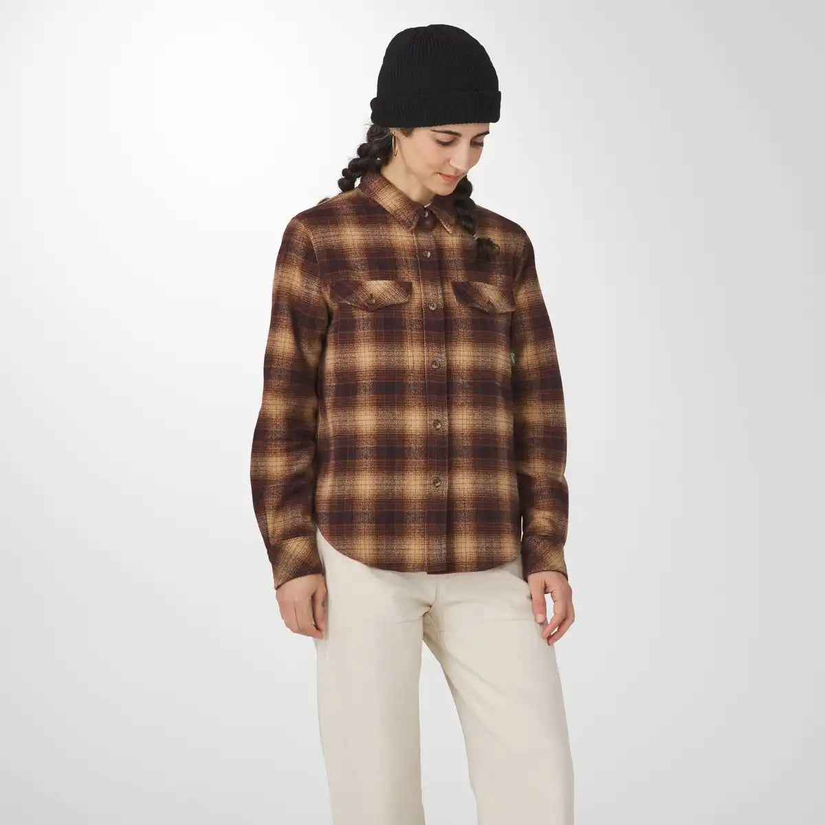 Danner Sauvie Cotton Flannel Espresso Plaid