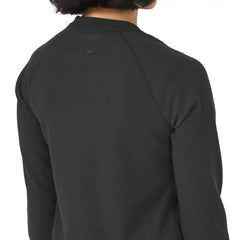 Santiam Waffle LS Tee Black