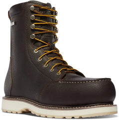 Cedar River Moc Toe 8" Dark Brown AL
