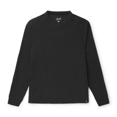 Santiam Waffle LS Tee Black - M