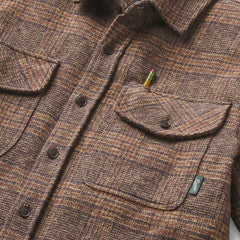 Men's Cedar Mill Cotton Flannel Brown/Tan Tweed Plaid