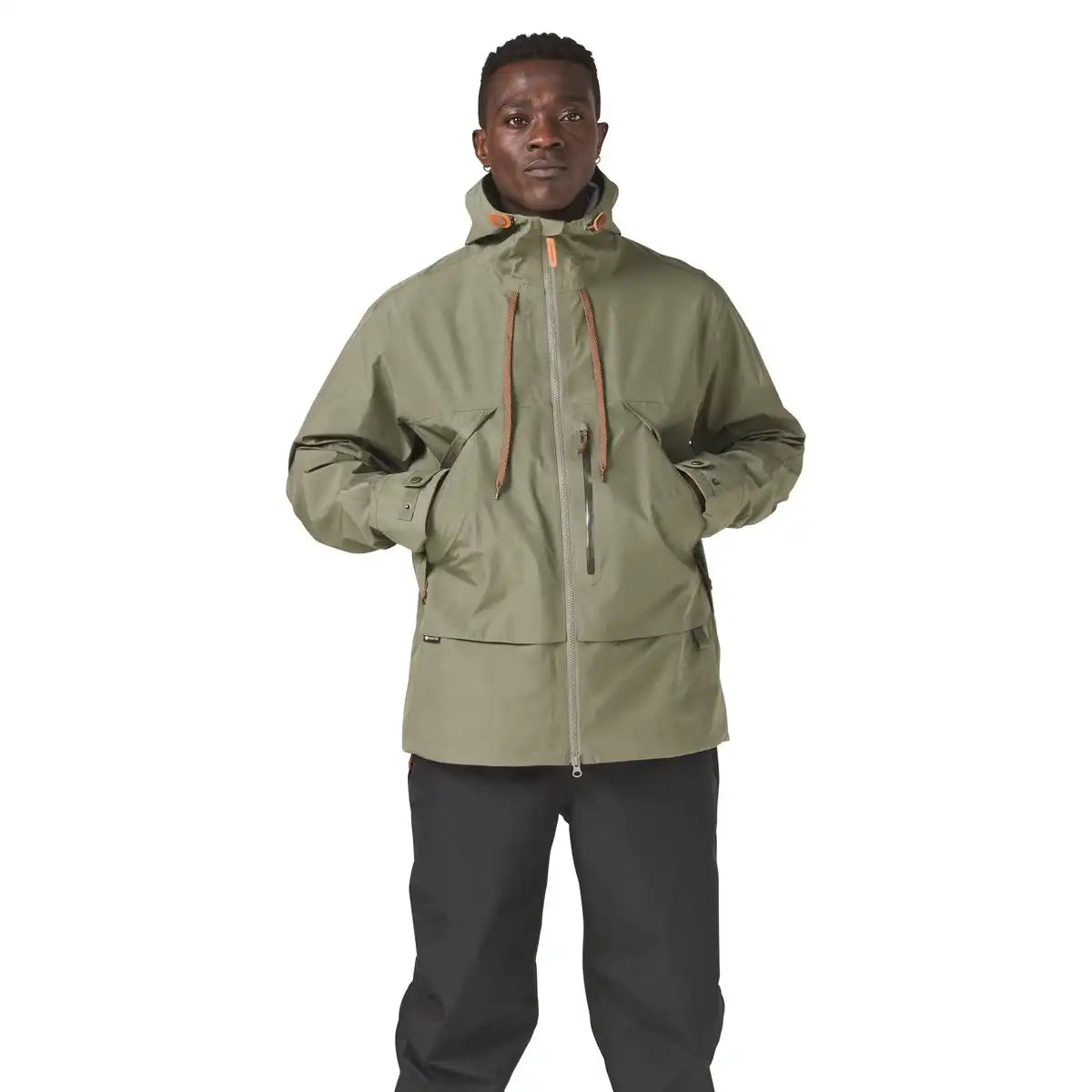 Cascade Crest Packable 3L GTX Jacket Dusty Olive - M