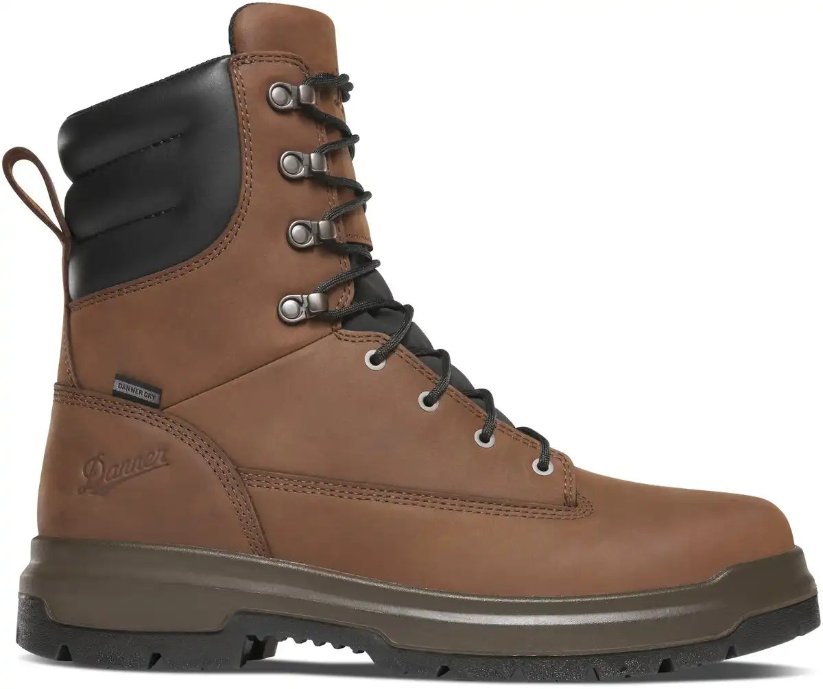 Men's Ground Control 8" Brown ST