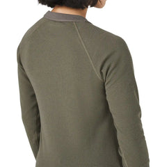 Santiam Waffle LS Tee Dusty Olive